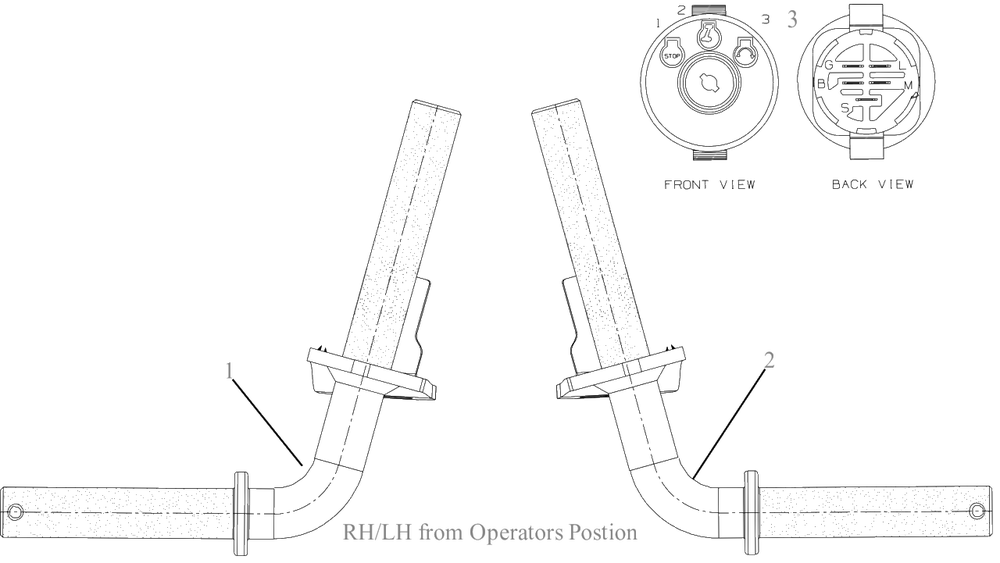 Front Axleandswitch Diagram and Parts List for 679-46 (13AJ77KT345)(2020) Yard Machines Lawn Tractor